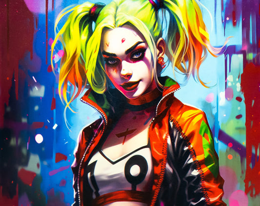 Harley Quinn Canvas Art