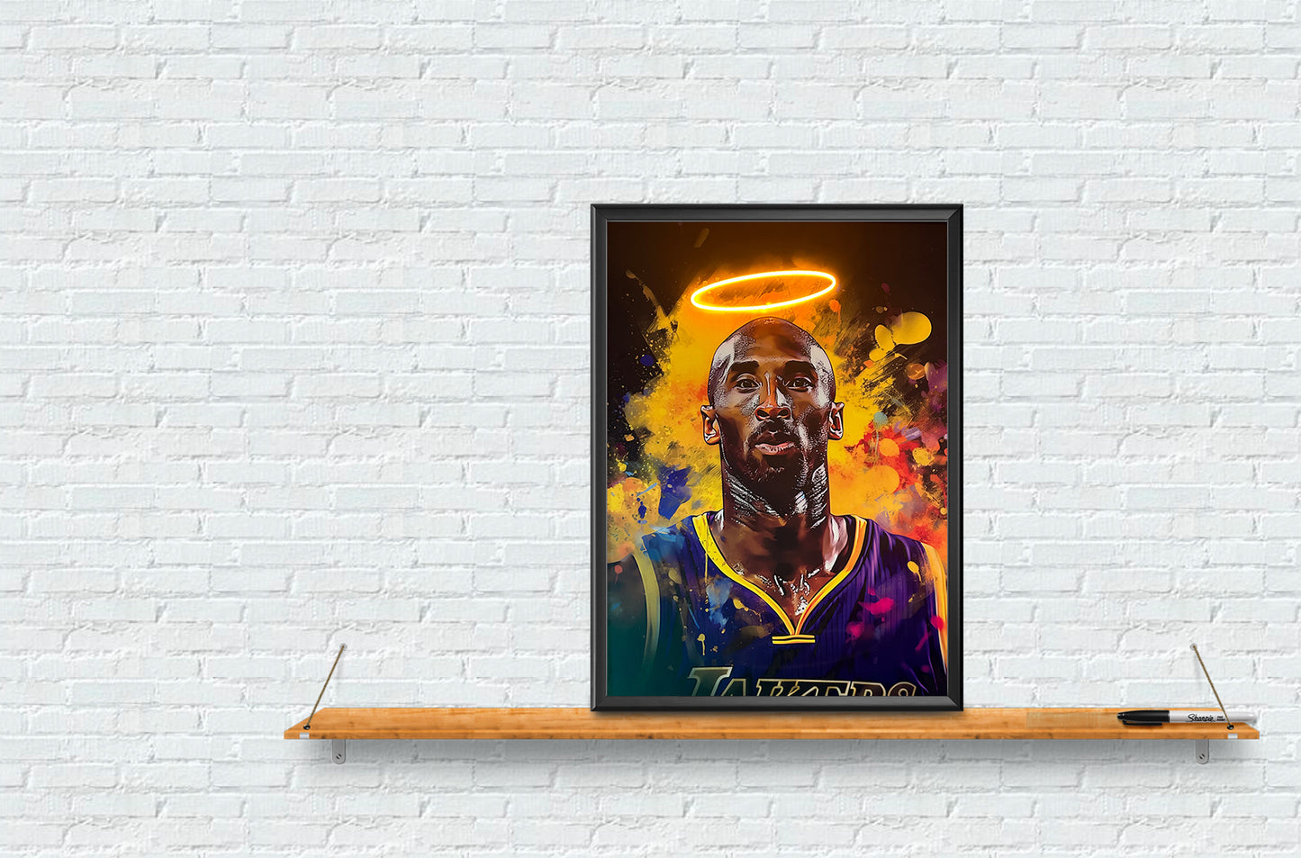 Forever Kobe 24"x 36" Framed Poster