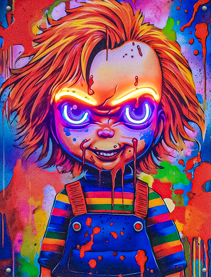 Chucky’s Worst Nightmare Acrylic LED Wall Art