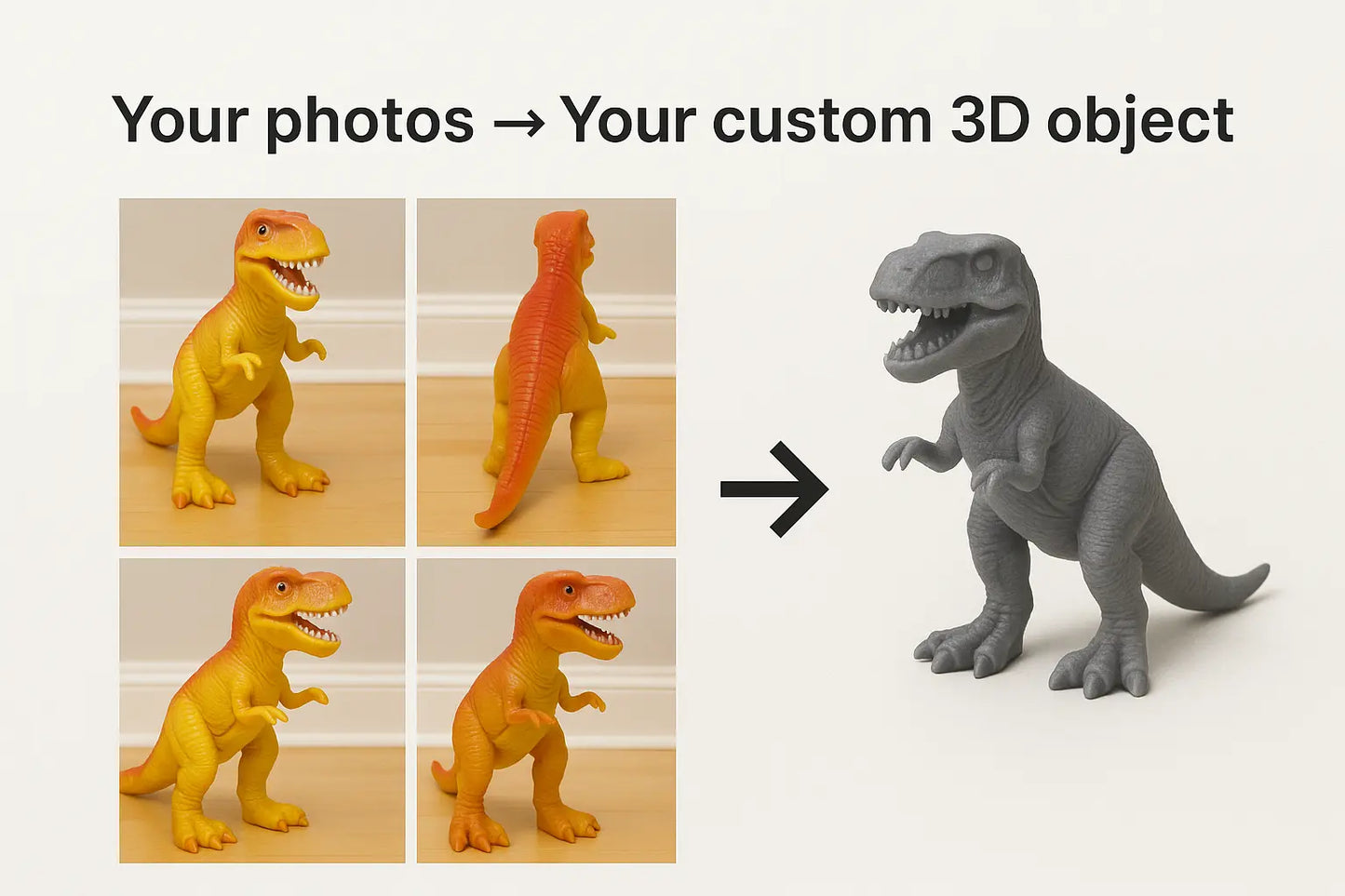 Custom 3D Object from Your Image