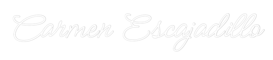 Custom Neon: Carmen Escaja...