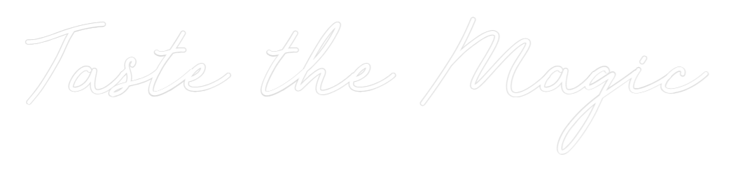Custom Neon: Taste the Magic