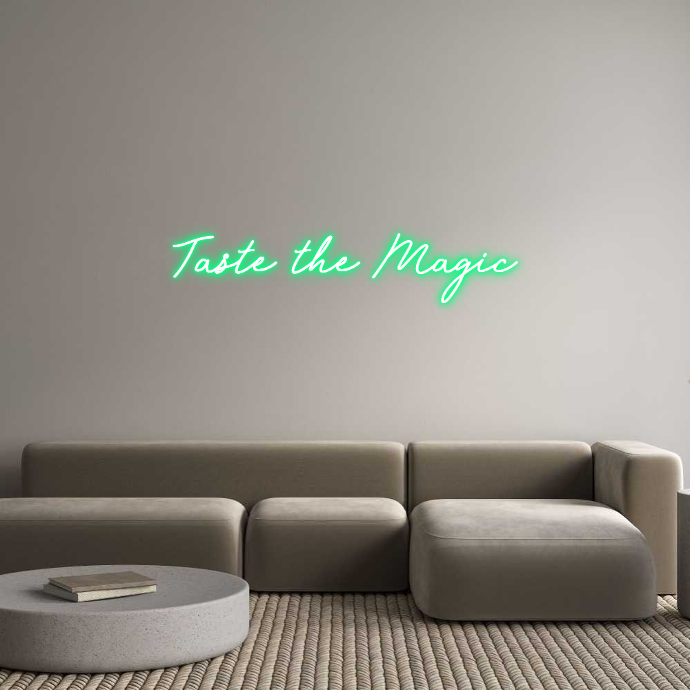 Custom Neon: Taste the Magic