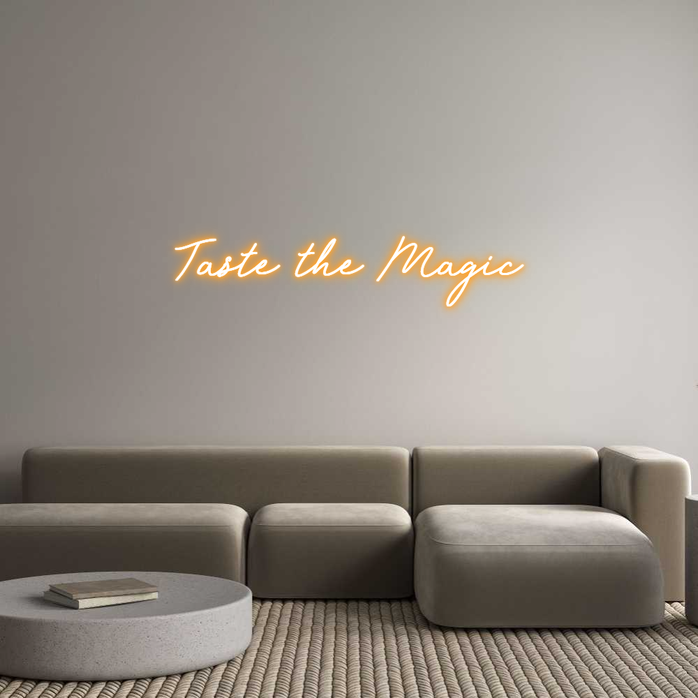 Custom Neon: Taste the Magic