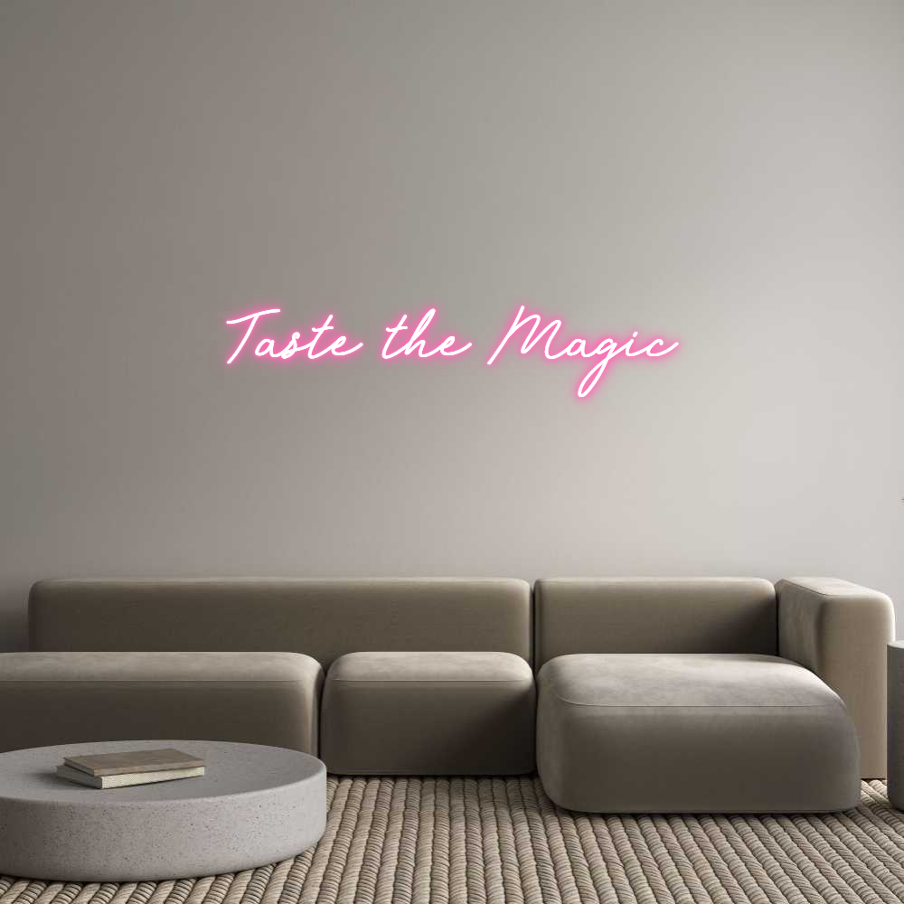 Custom Neon: Taste the Magic