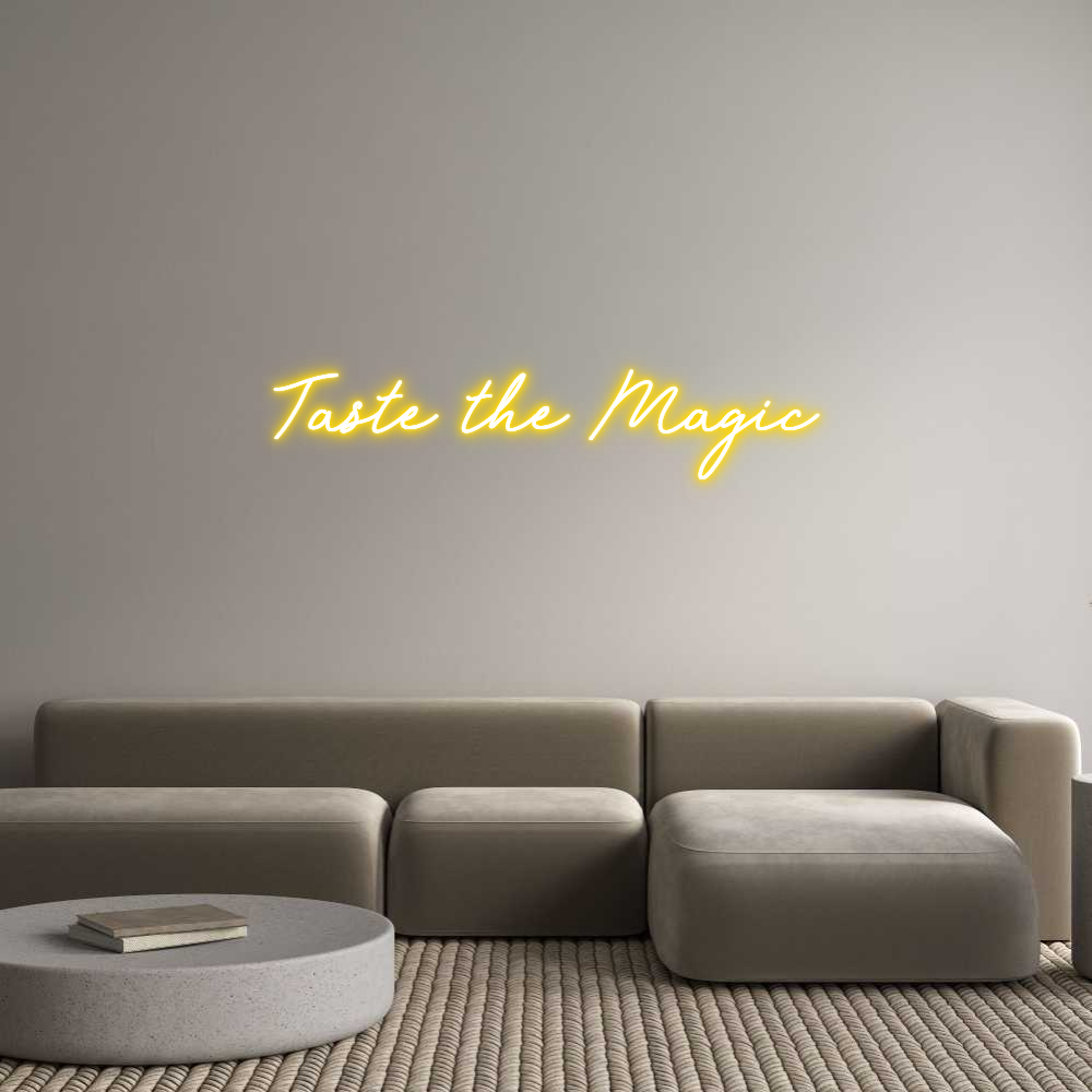 Custom Neon: Taste the Magic