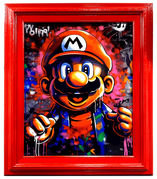 Mario’s Evil Twin 16"x20" Framed Acrylic Wall Art
