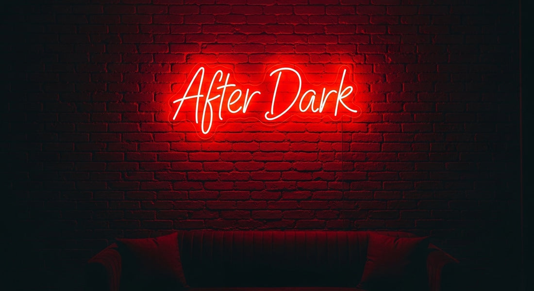 "After Dark" Neon Sign — Custom LED Party Sign