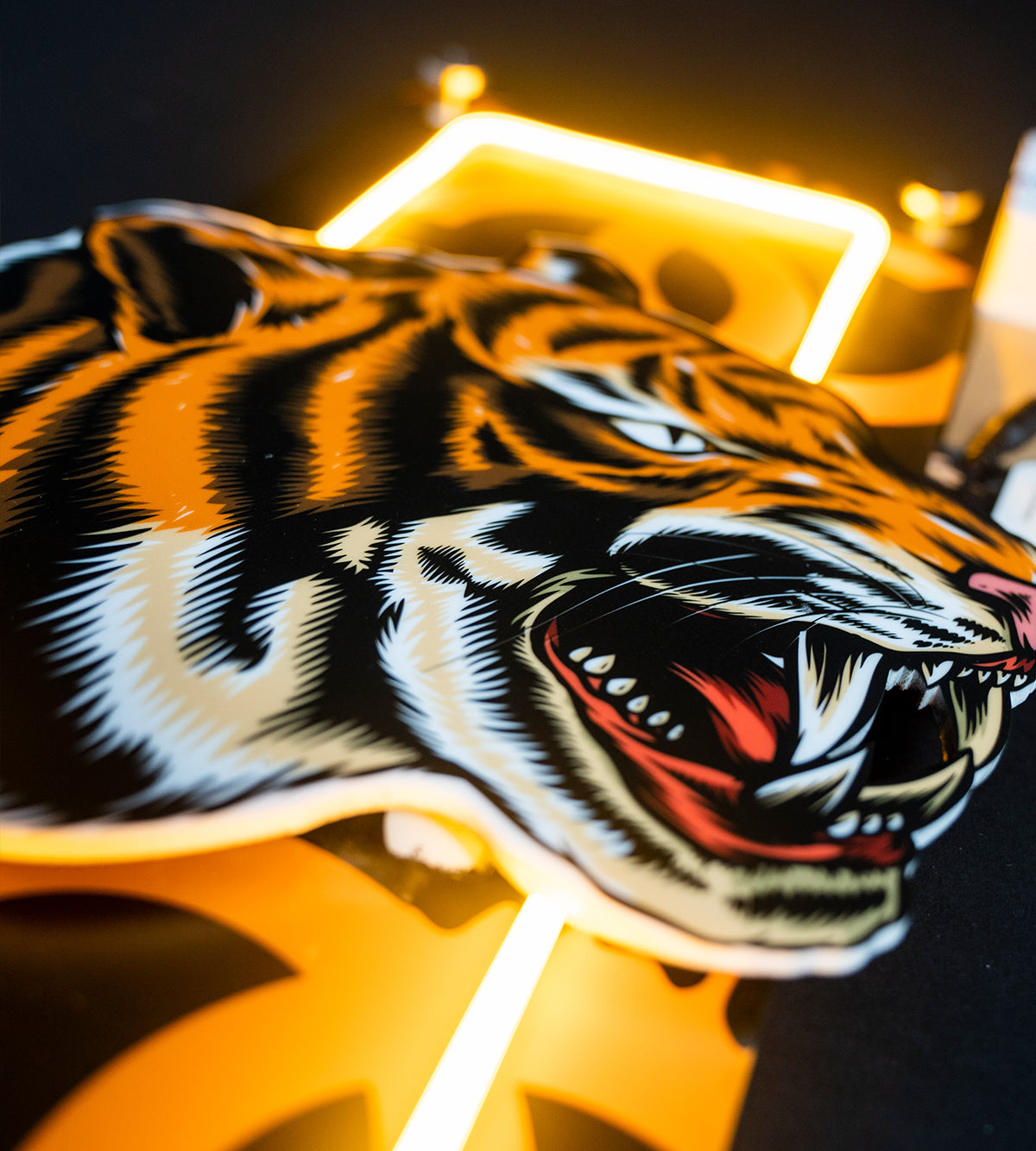 Bengal Tiger LED - Acrylic Wall Art