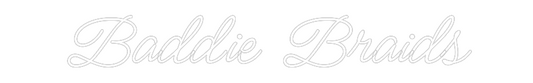 Custom Neon: Baddie Braids
