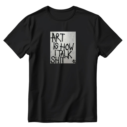 "Silence" T-Shirt by Salcedo