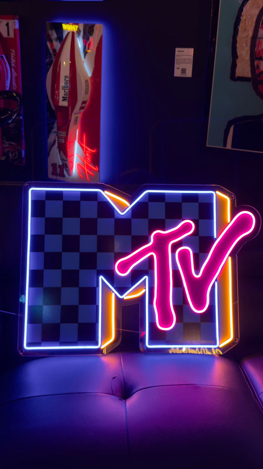 Retro Neon Sign 32" x 22.5"