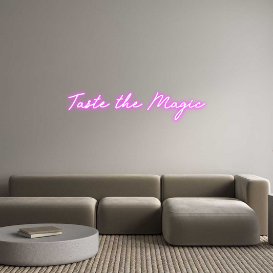 Custom Neon: Taste the Magic