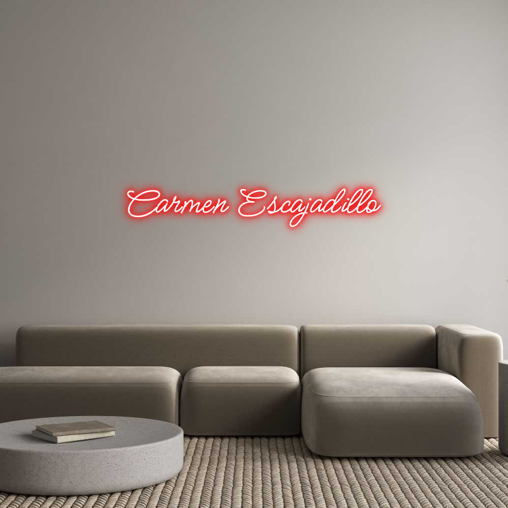 Custom Neon: Carmen Escaja...