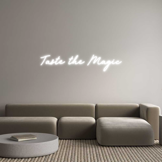Custom Neon: Taste the Magic