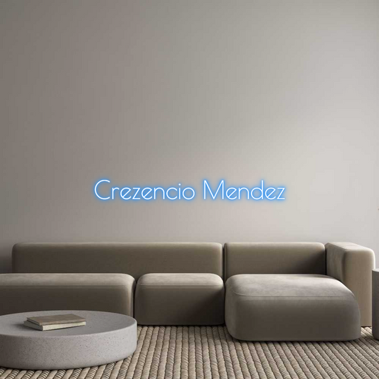Custom Neon: Crezencio Men...
