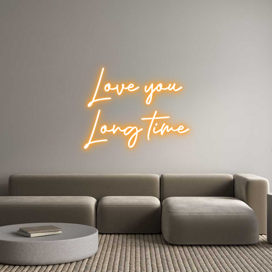 Custom Neon: Love you 
Lo...