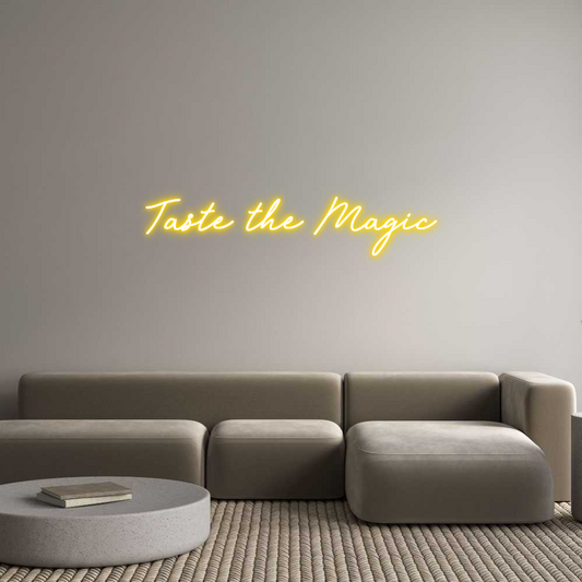 Custom Neon: Taste the Magic