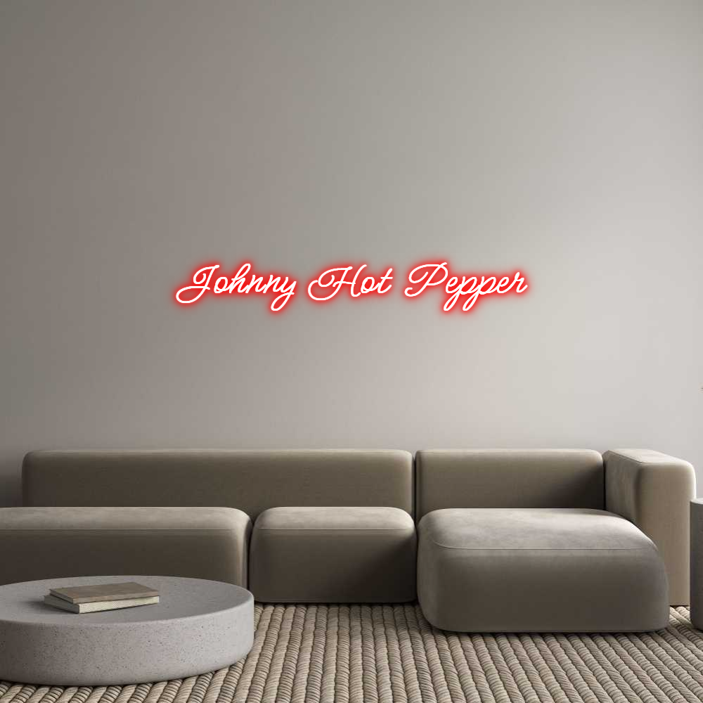Custom Neon: Johnny Hot Pe...