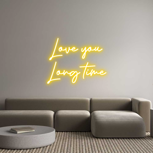 Custom Neon: Love you 
Lo...
