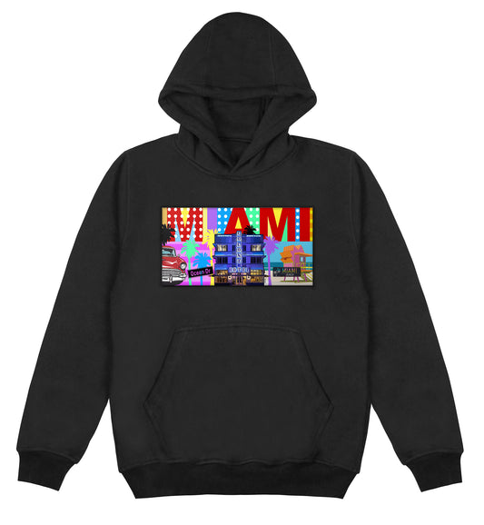 MJ POP "MIAMI" Canvas Hoodie
