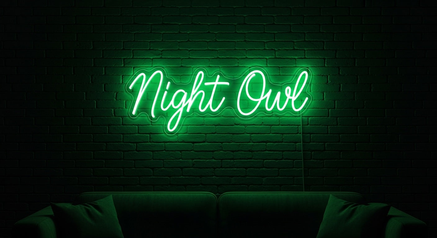 Night Owl Neon Sign