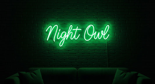 Night Owl Neon Sign