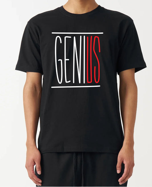 Genius Black Tee slim font