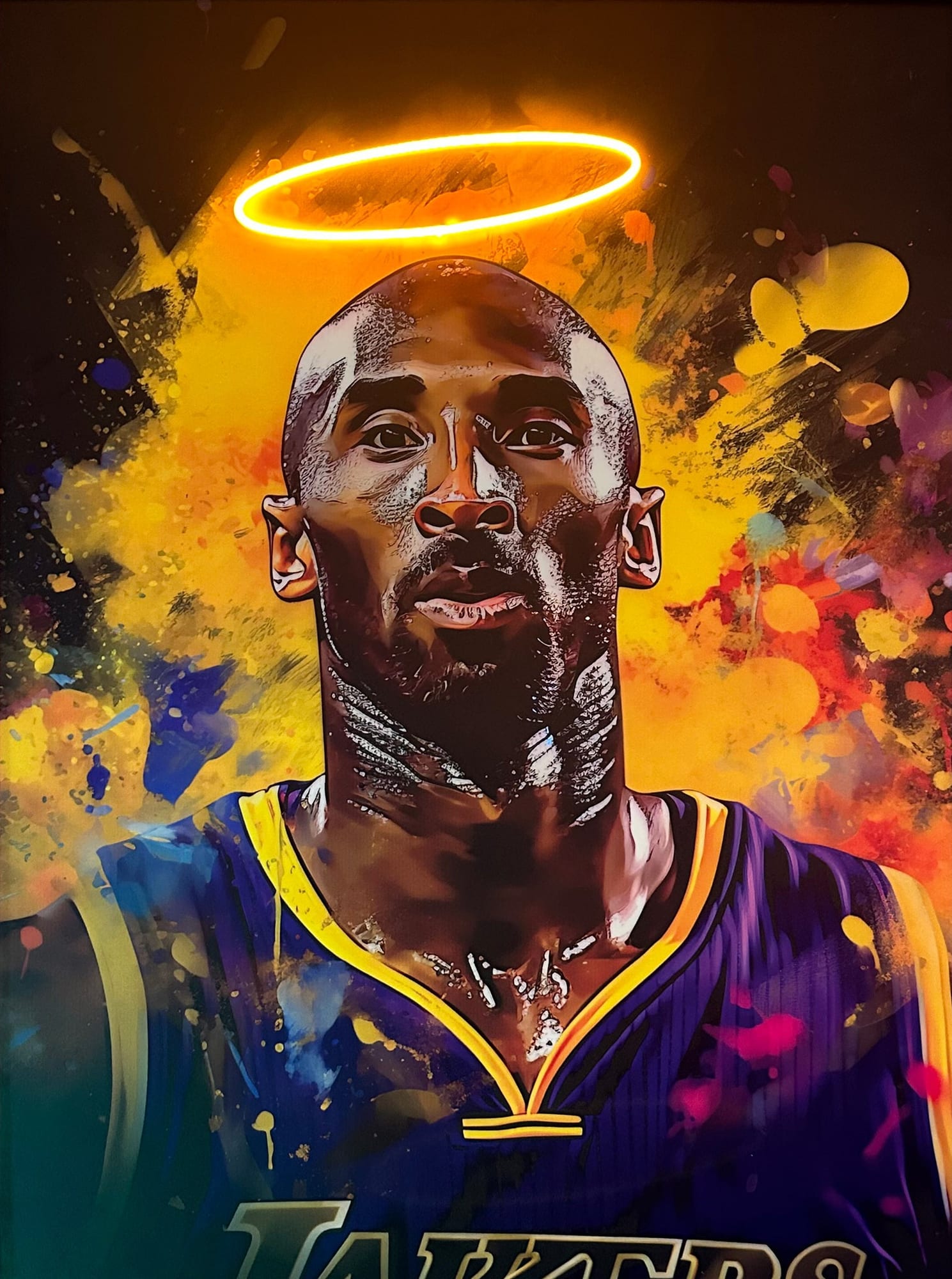 "Forever Kobe" Canvas