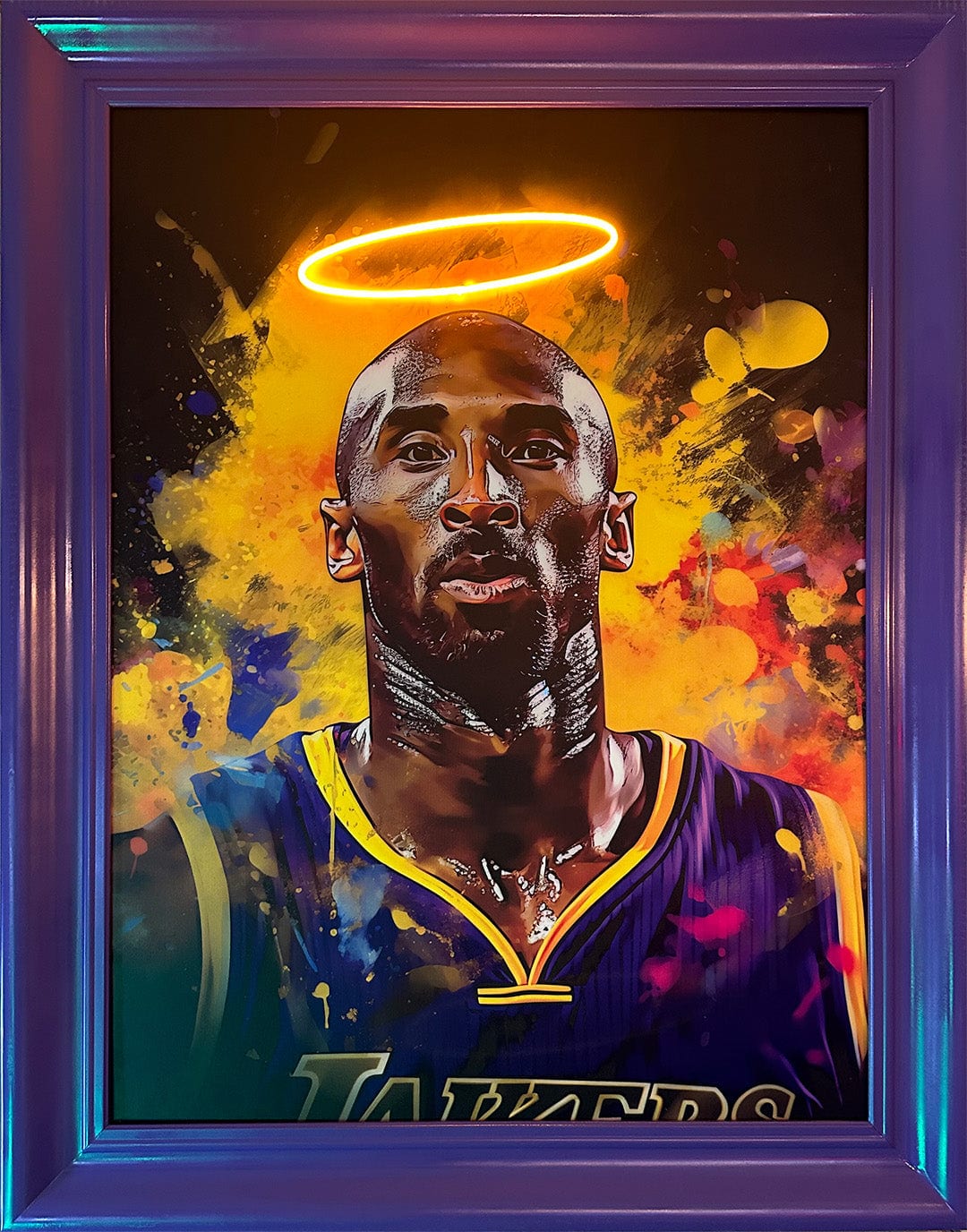 "Forever Kobe" Framed LED Wall Art (40" x 50")