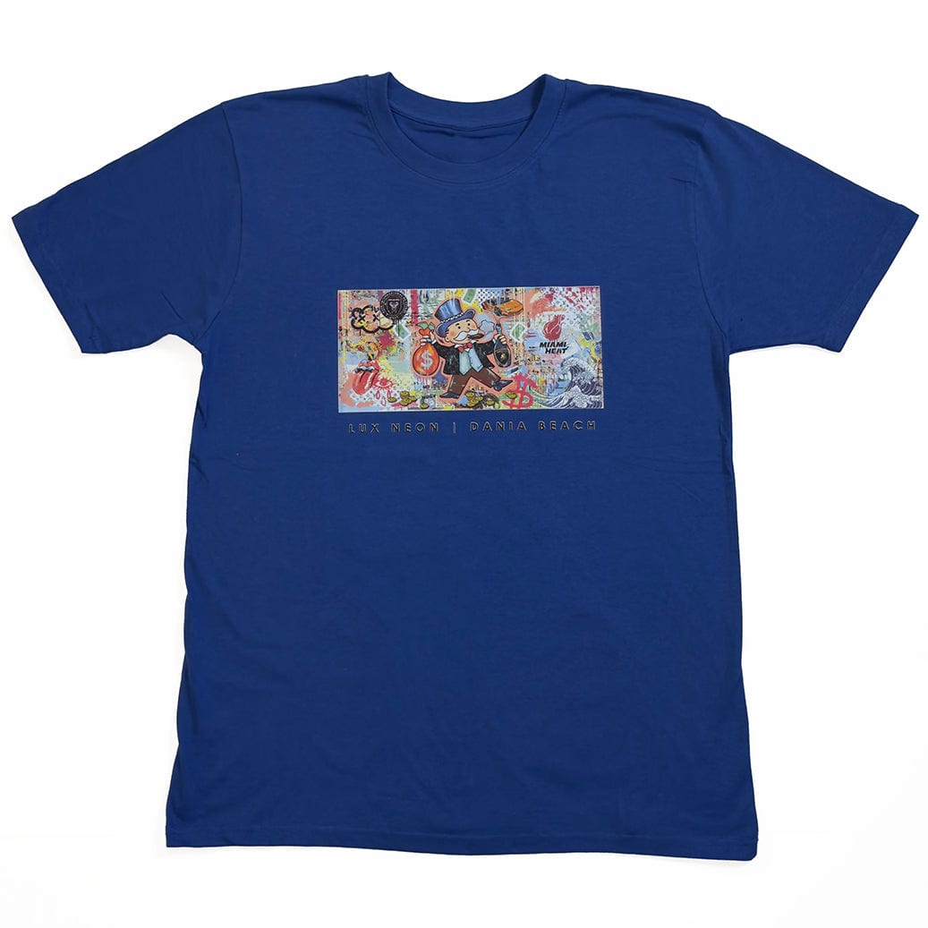 "Miami" Blue Tee