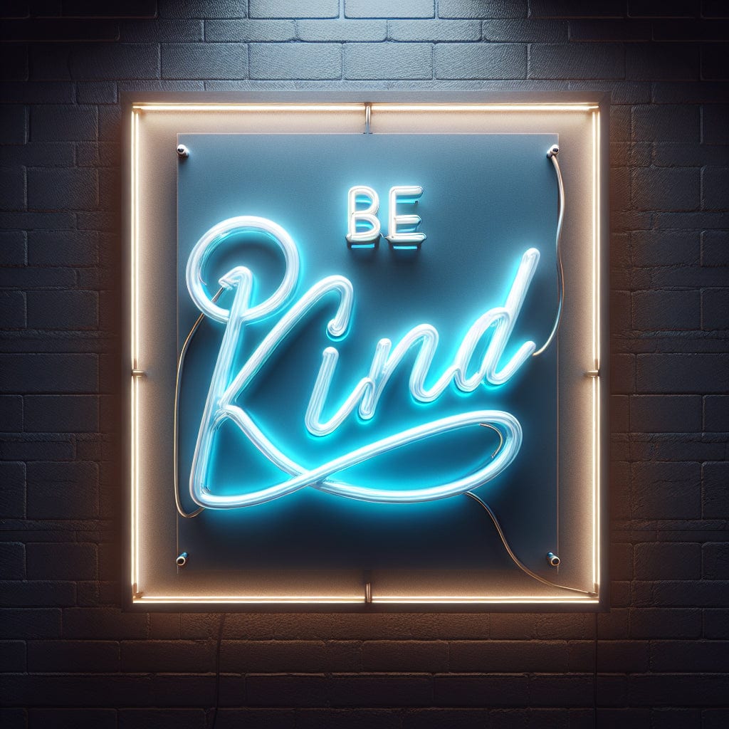 Be Kind Neon Sign