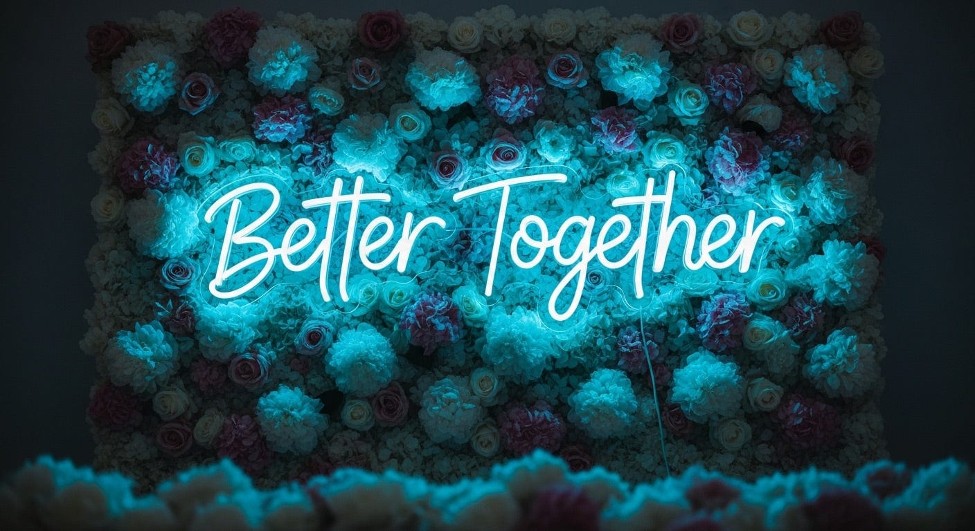 Better Together Neon Sign