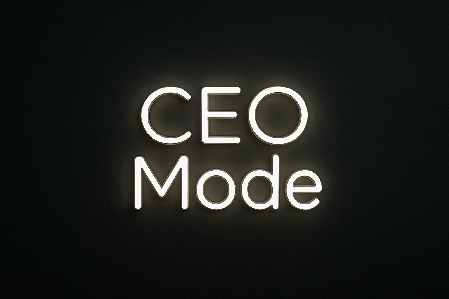 CEO Mode Neon Sign