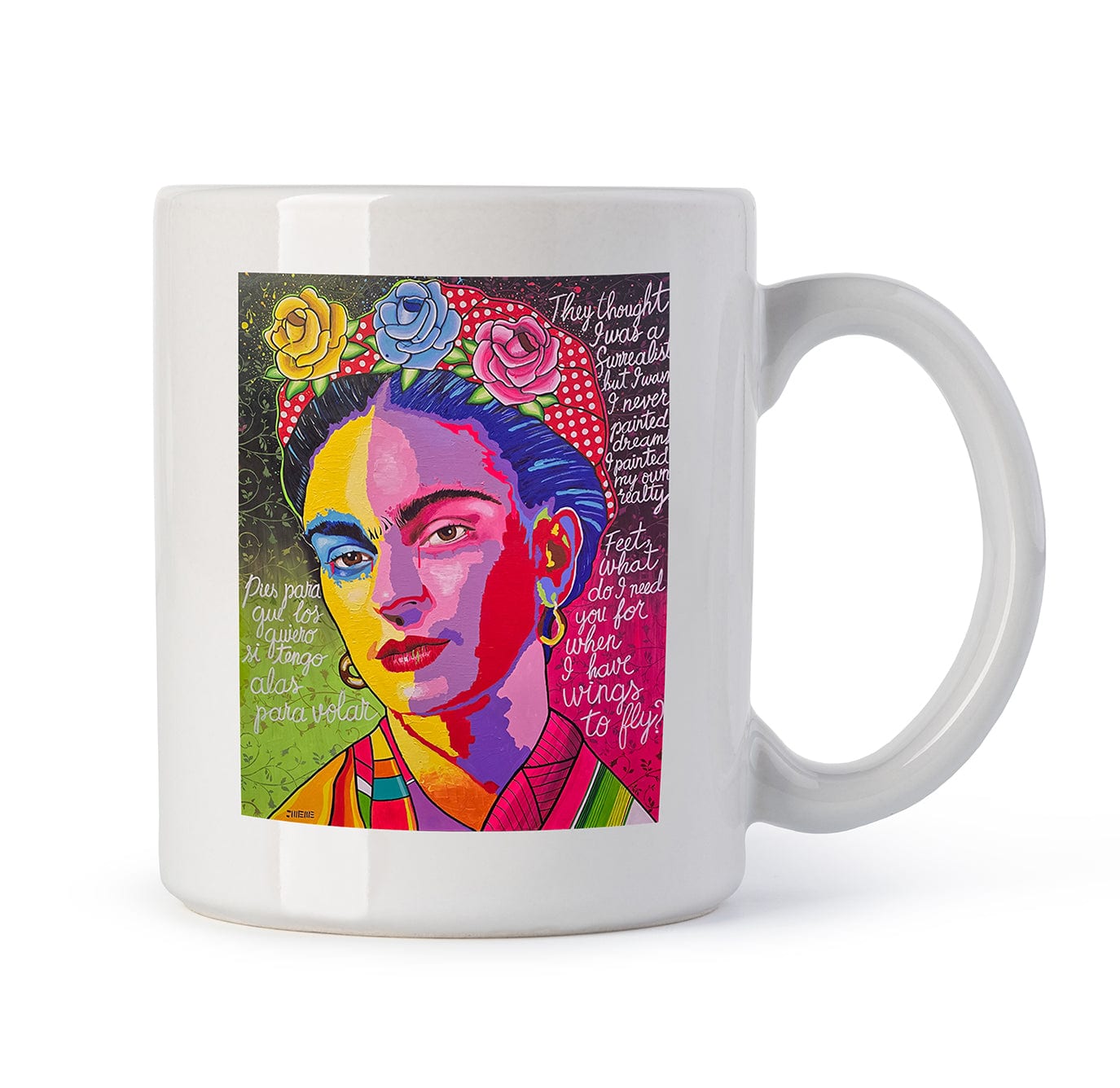 "Frida" Coffee Mug by MJPOP