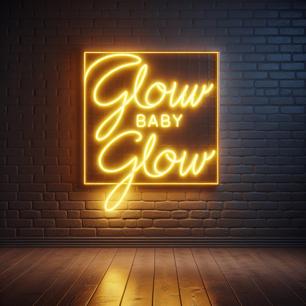 Glow Baby Glow Neon Sign