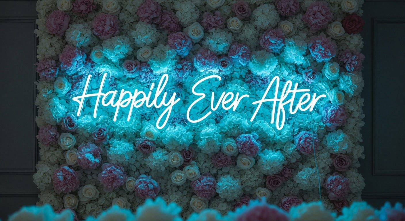 Happily Ever After Neon Sign
