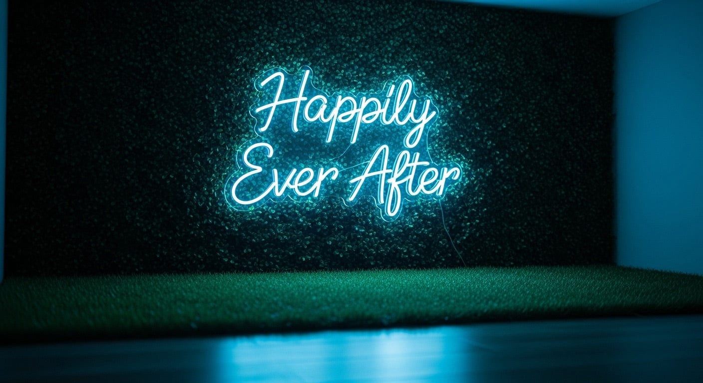 Happily Ever After Neon Sign