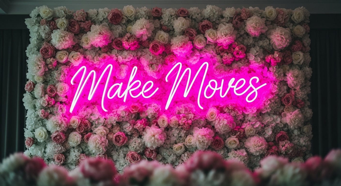 Make Moves Neon Sign
