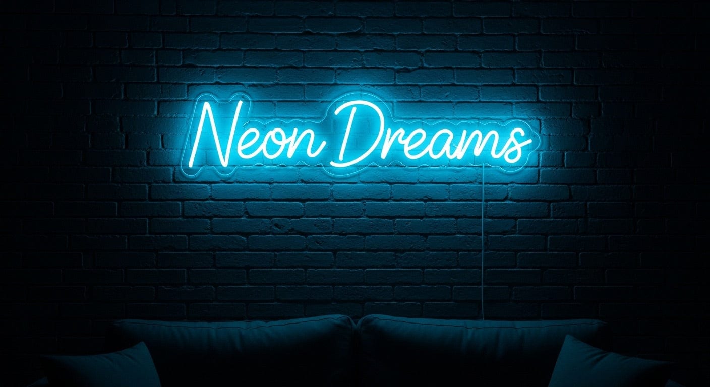 Neon Dreams Neon Sign