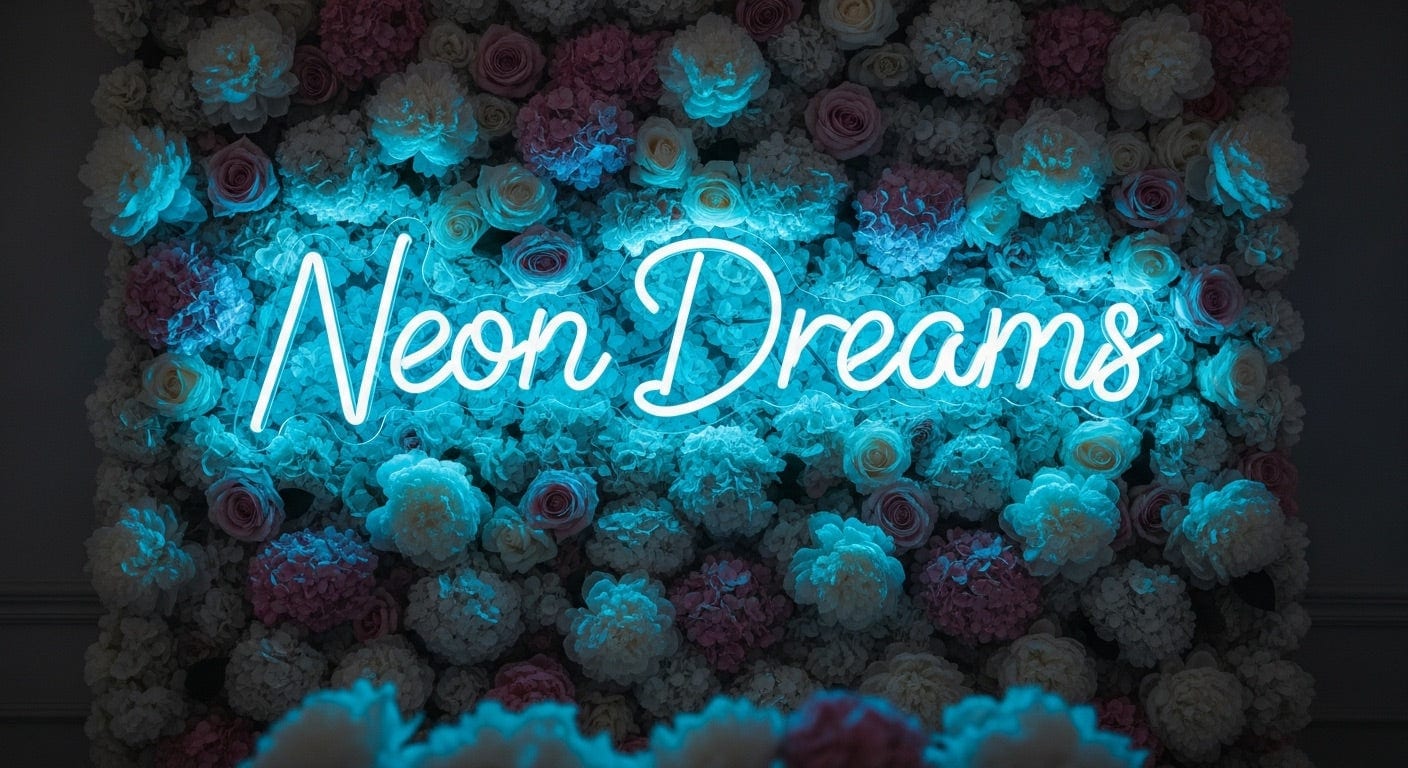 Neon Dreams Neon Sign