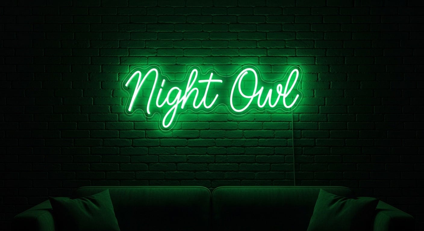 Night Owl Neon Sign