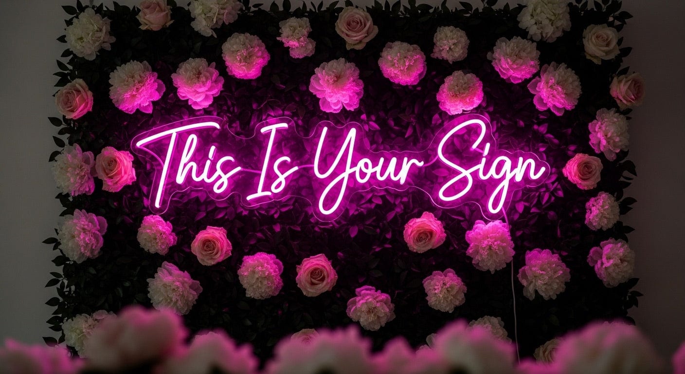 This Is Your Sign Neon Sign